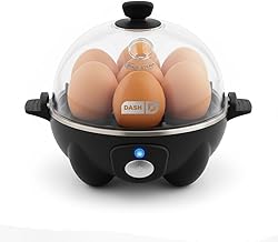Dishwasher Safe - BPA Free - Holds 7 Eggs, Black